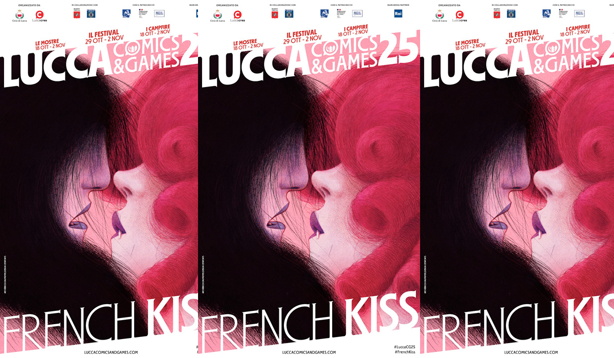 Lucca Comics &amp; Games 2025: «Французский поцелуй»